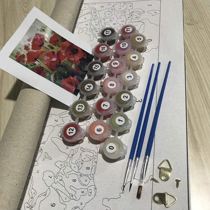 Digital Oil Painting Custom Decoration DIY Handmade Adult